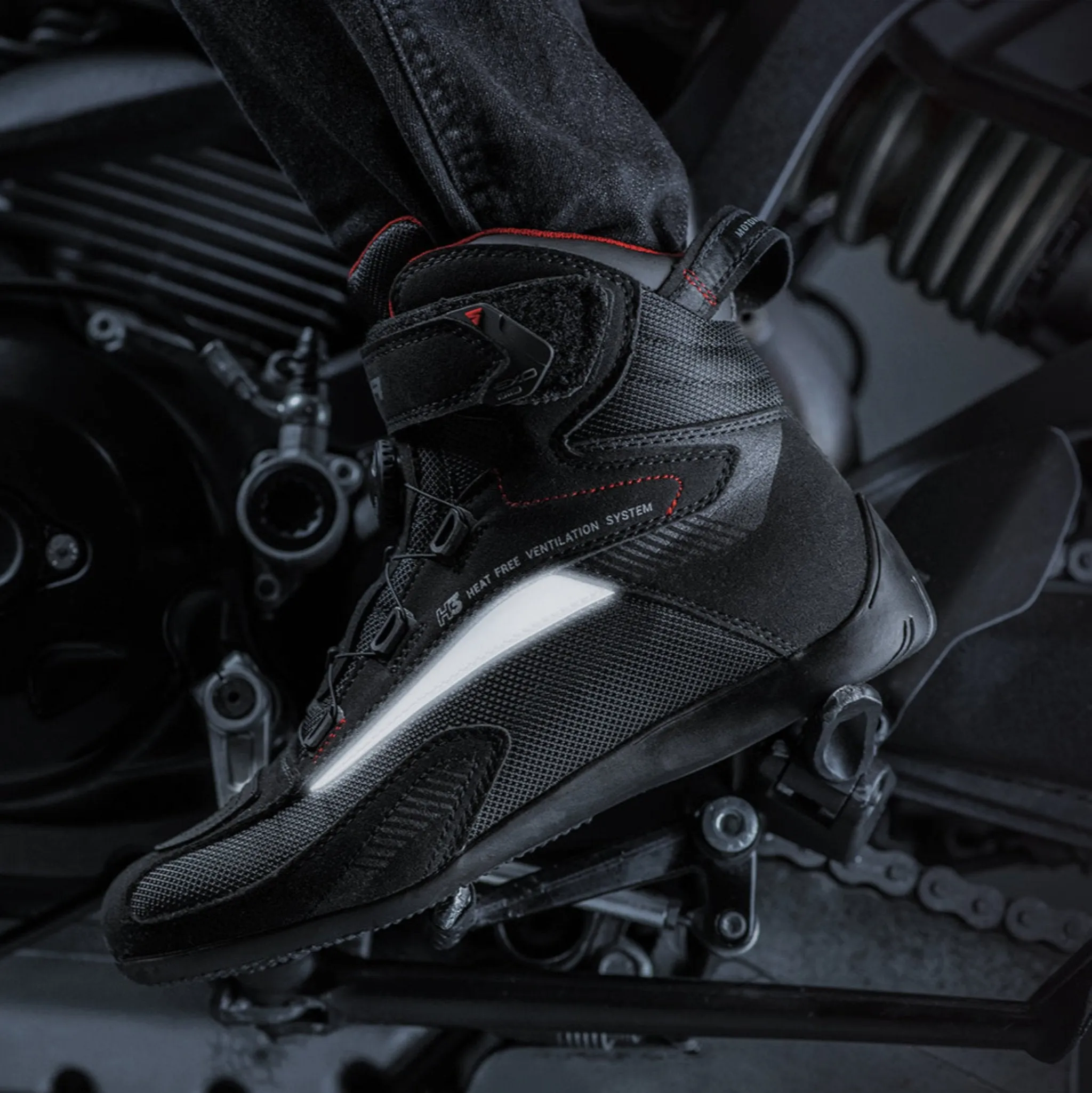 EXO VENTED - Lady Motorcycle Sneakers