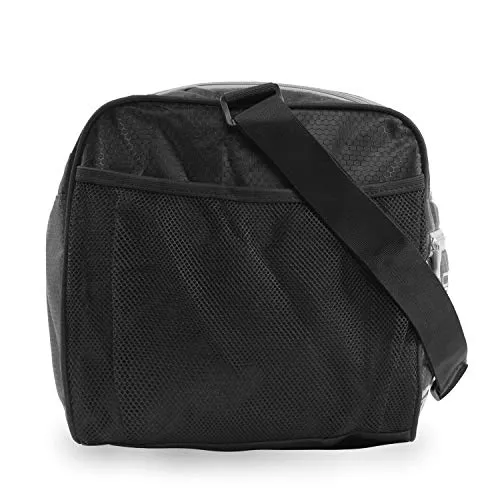 Fila Ace 2 Small Duffel Gym Sports Bag, Black/Grey One Size