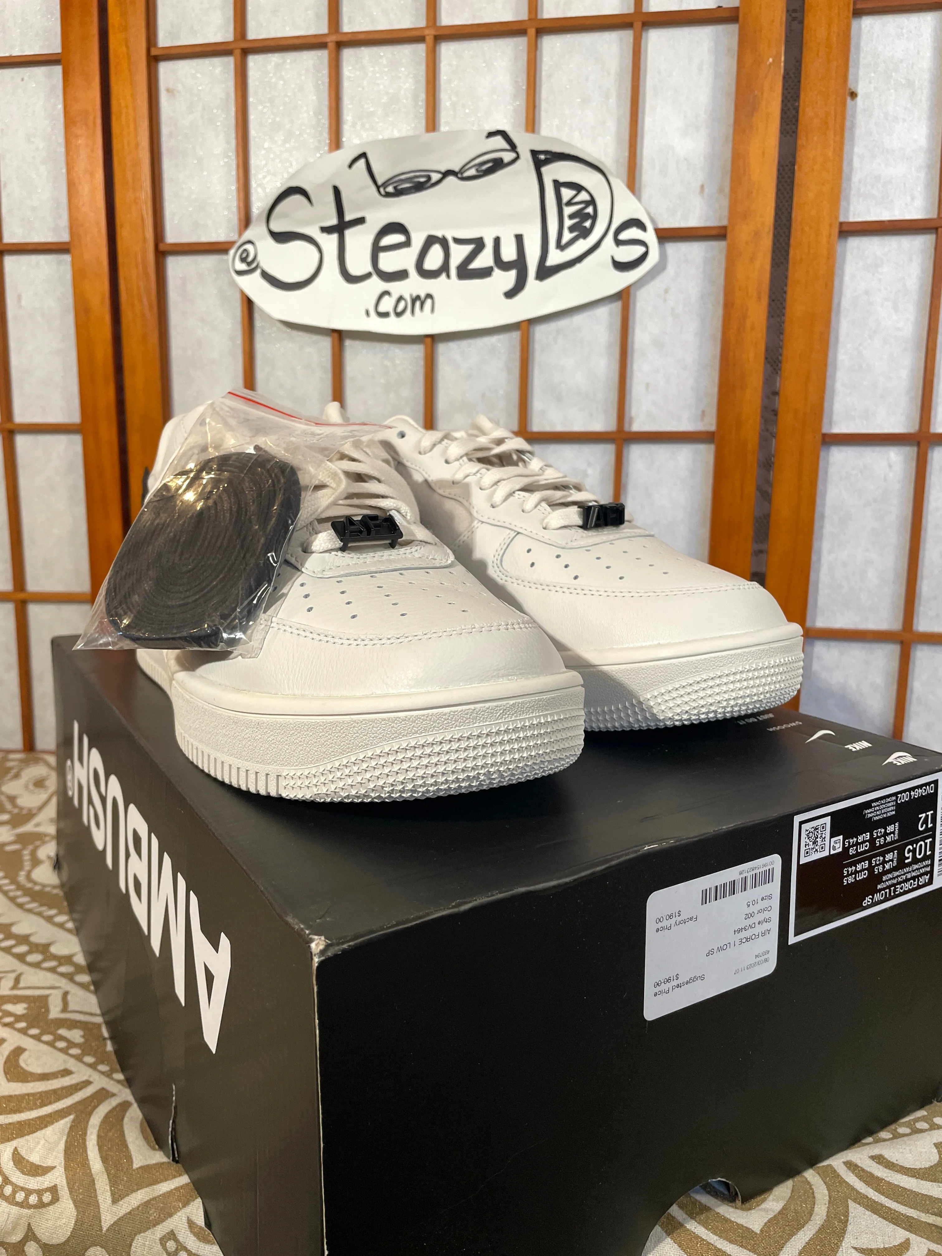 Floating Nike X Ambush Phantom Air Force 1s