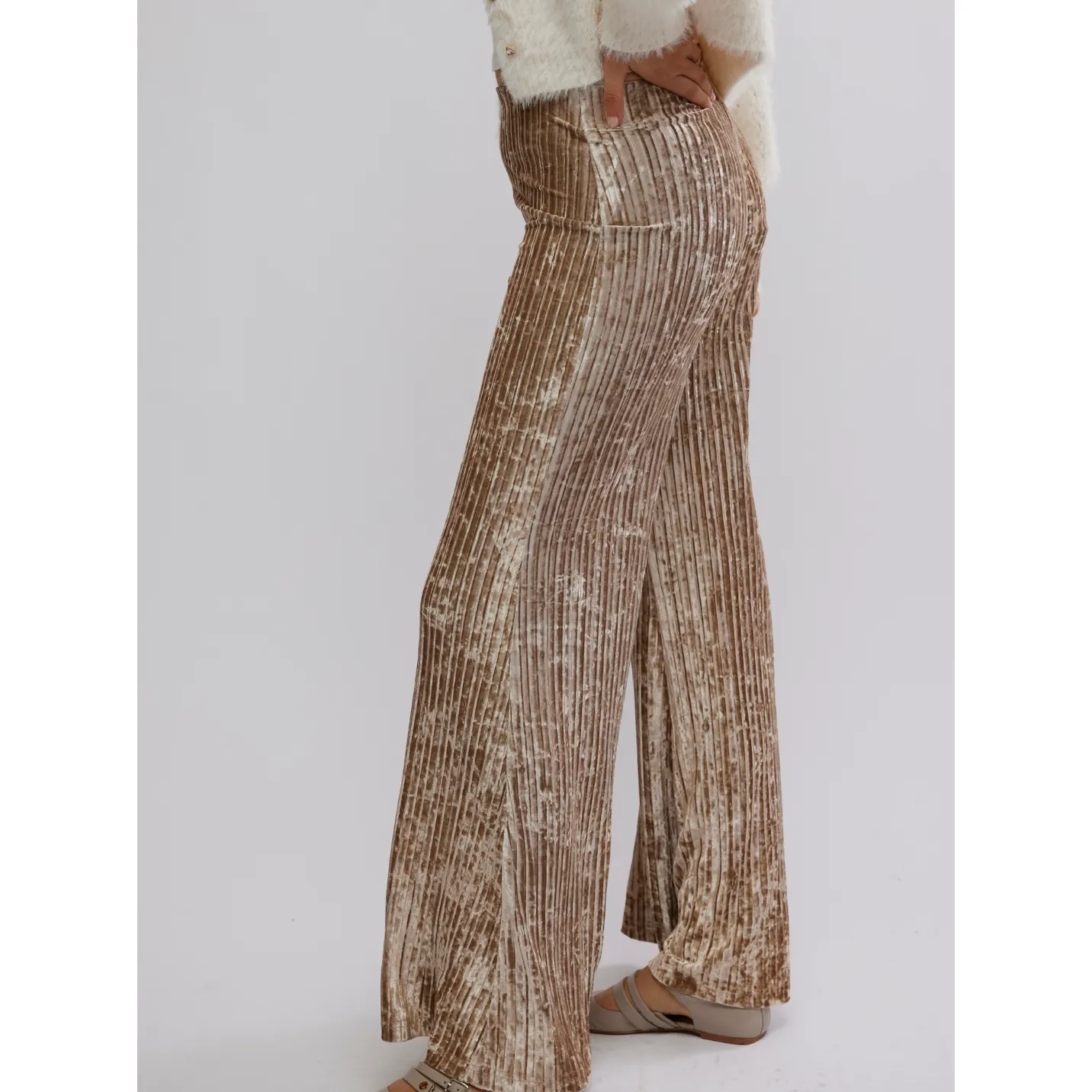 Free People Star Sign Velvet Pants