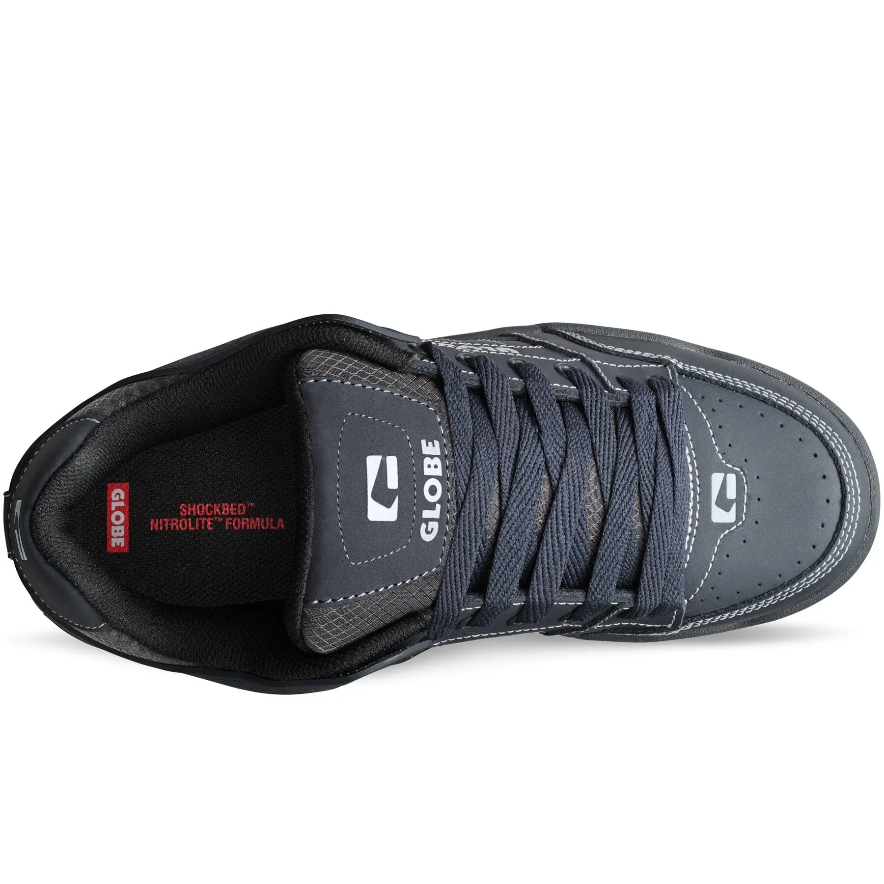 GLOBE Tilt Shoes Ebony/Stitch