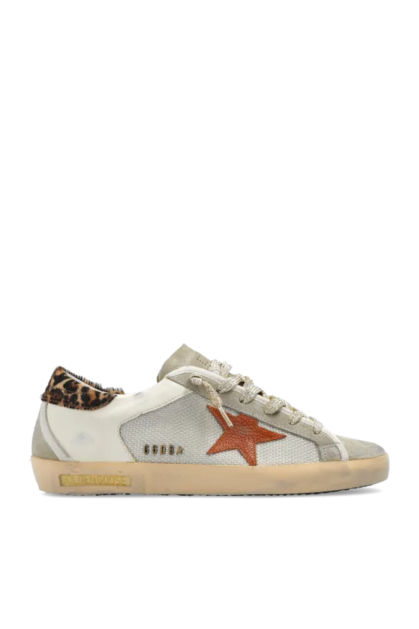Golden Goose Cream Super-Star Sneakers