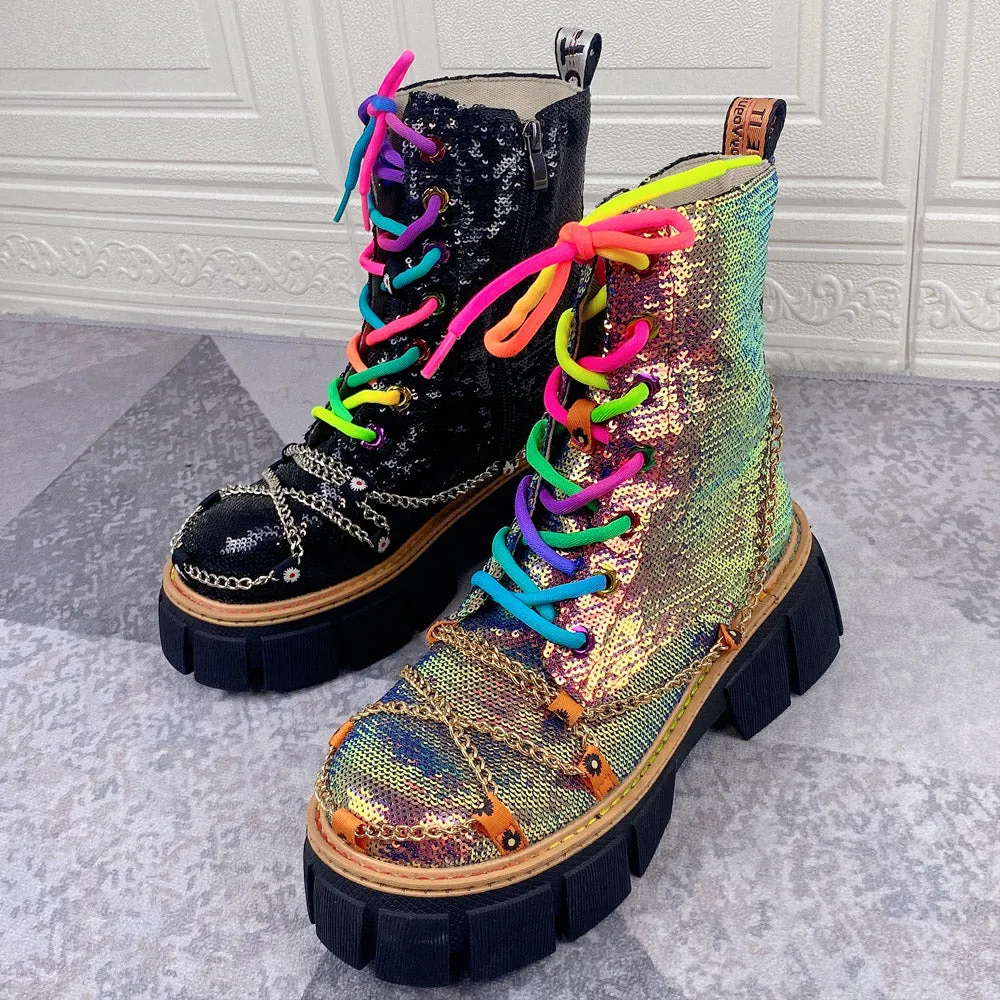 GOLDEN RAINBOW Boots