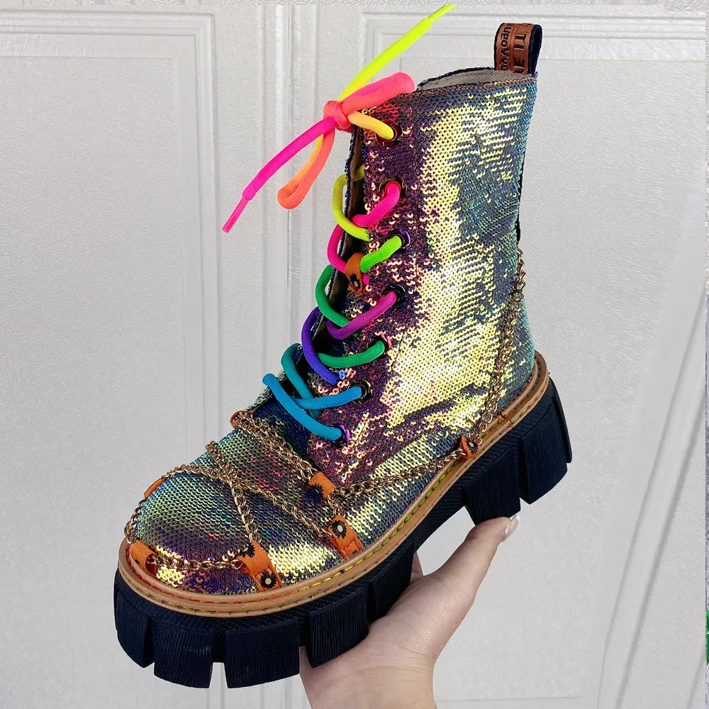 GOLDEN RAINBOW Boots