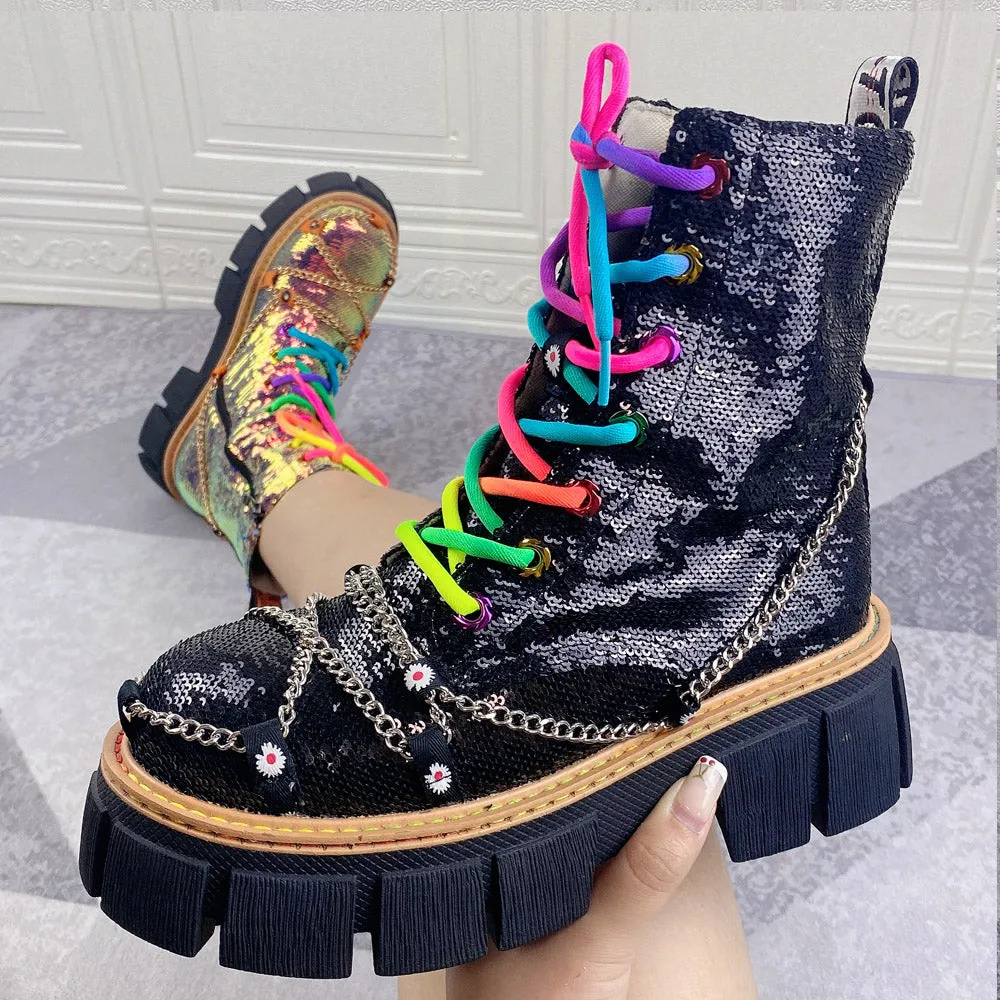 GOLDEN RAINBOW Boots