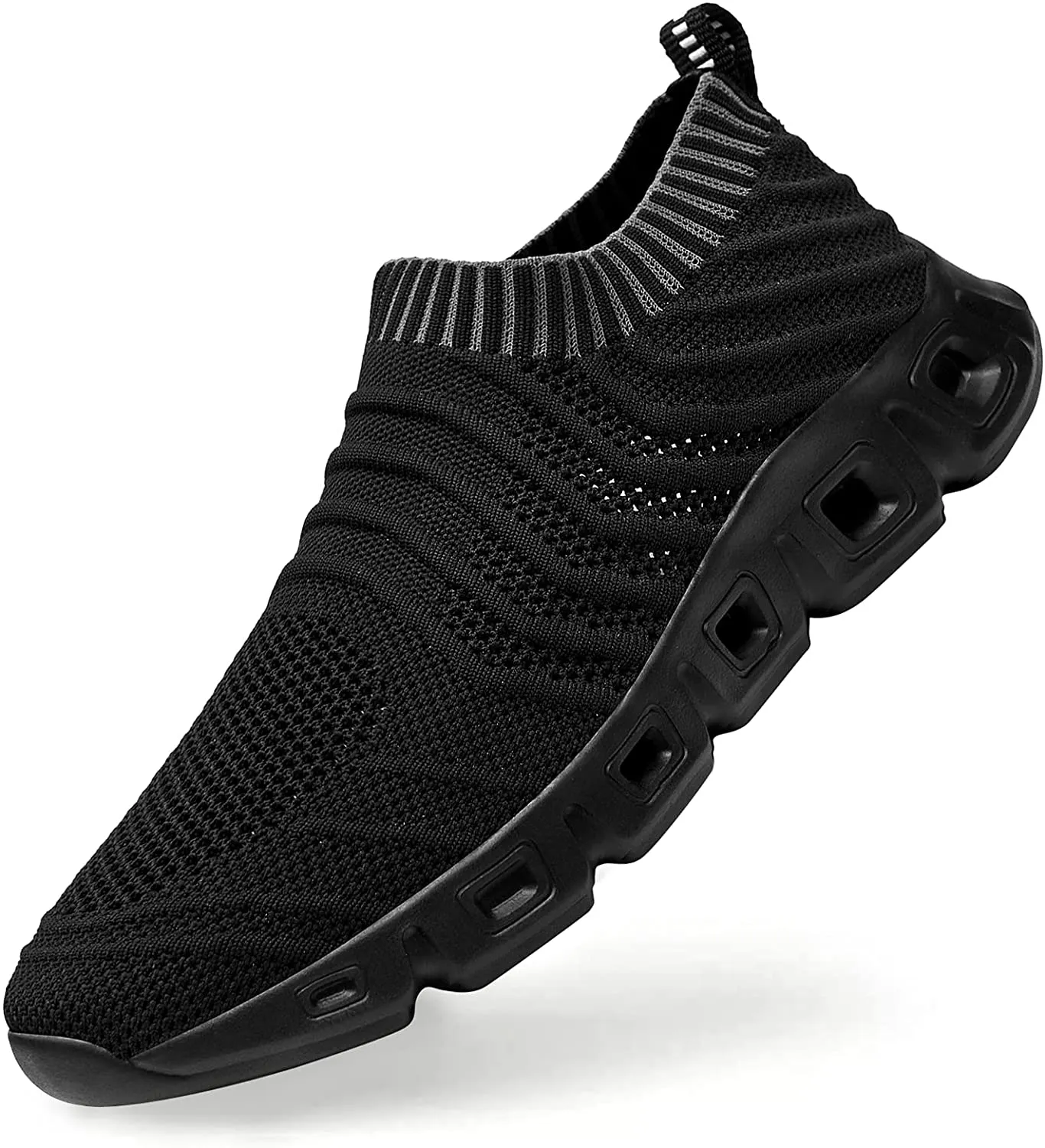 HANMUN Mens Trainers Road Running Shoes Mesh Lightweight Walking Shoes Athletic Gym Running Shoes