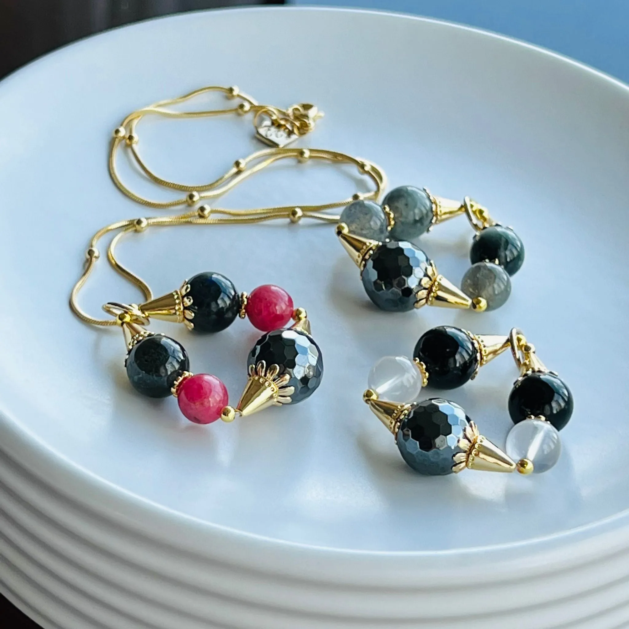 Hematite Courage Bracelet