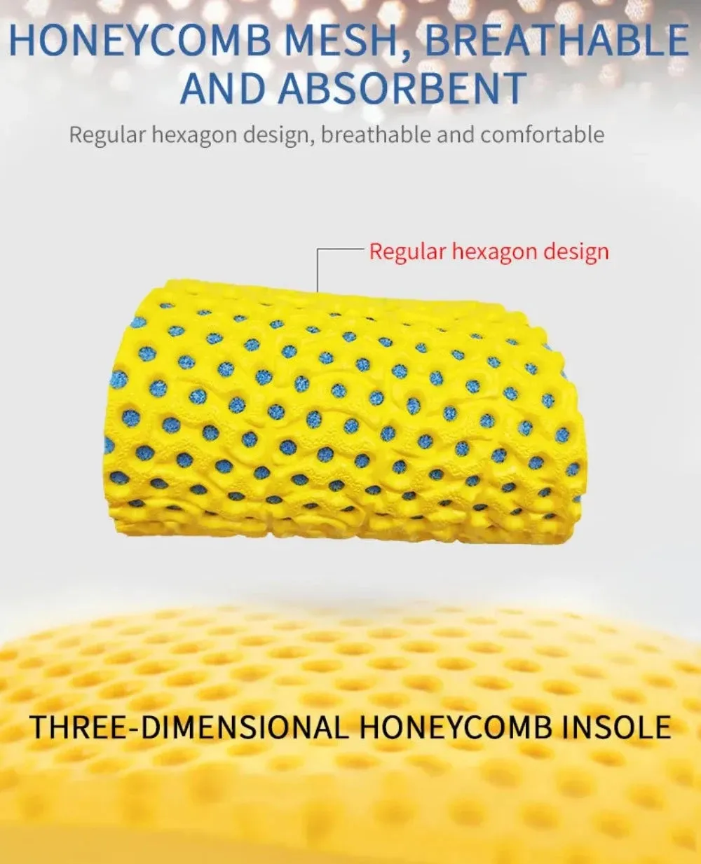 insoles gelly foam breathable insert orthopedic shoepads cushion shoes ✈️ free.shipping