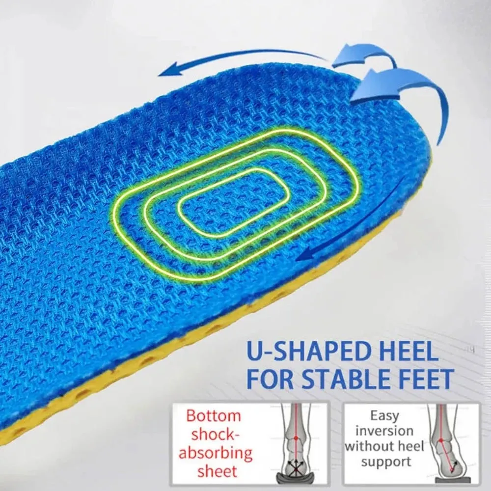 insoles gelly foam breathable insert orthopedic shoepads cushion shoes ✈️ free.shipping