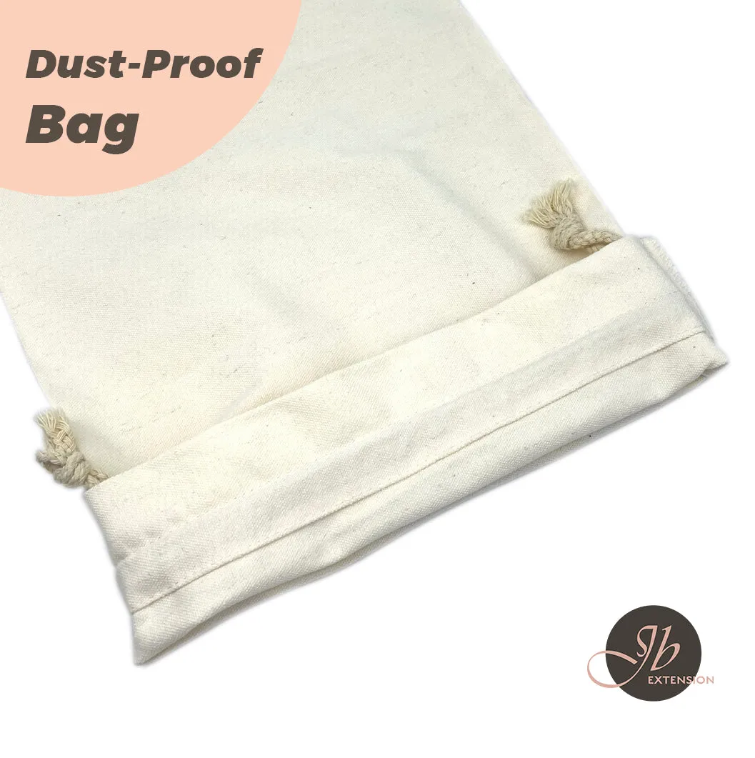 JBextension 28x38cm Cotton Breathable Dust-proof Drawstring Storage Pouch Multi-functional Bag. 1 Pcs