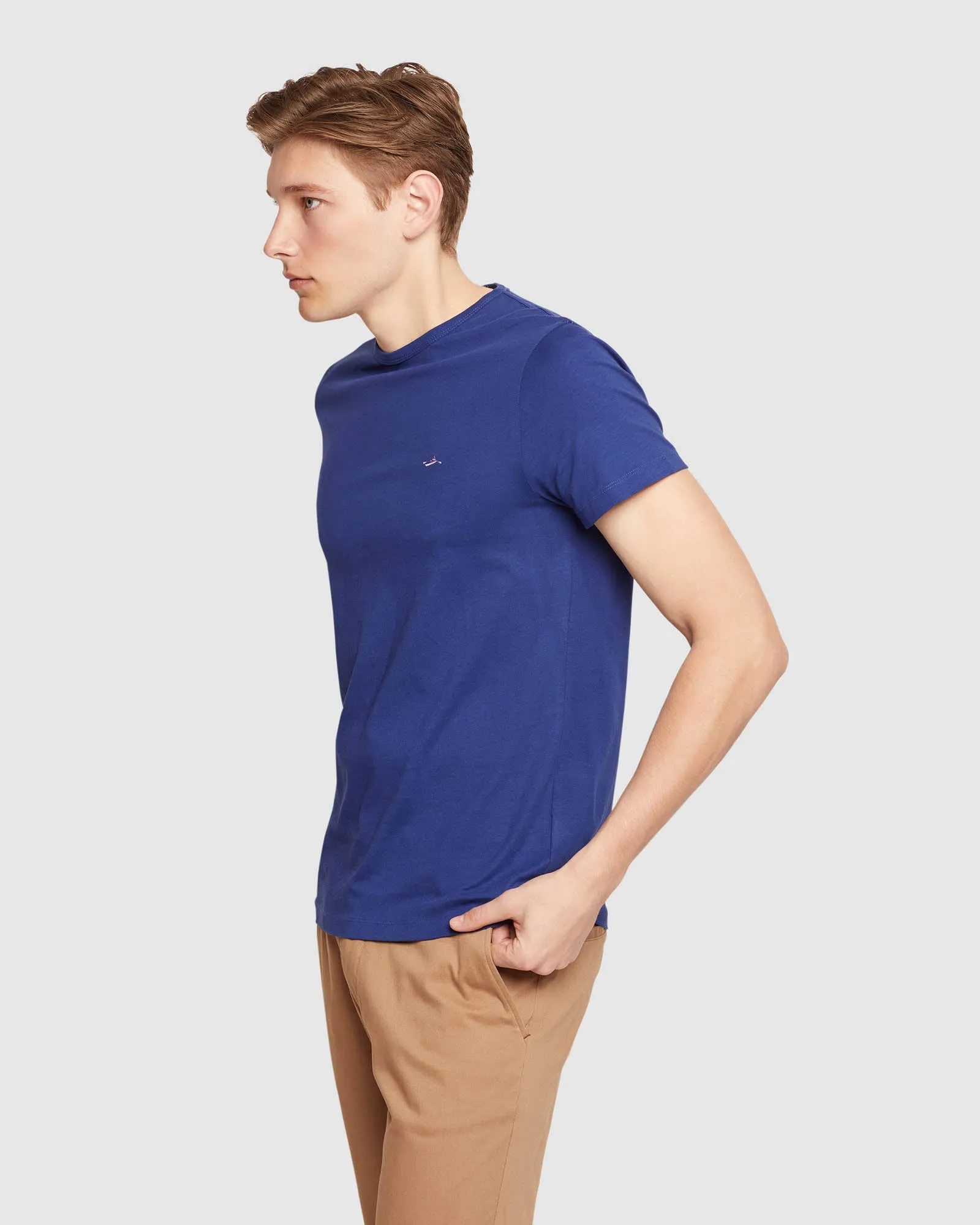 Jed Organic Cotton Crew Neck T-Shirt