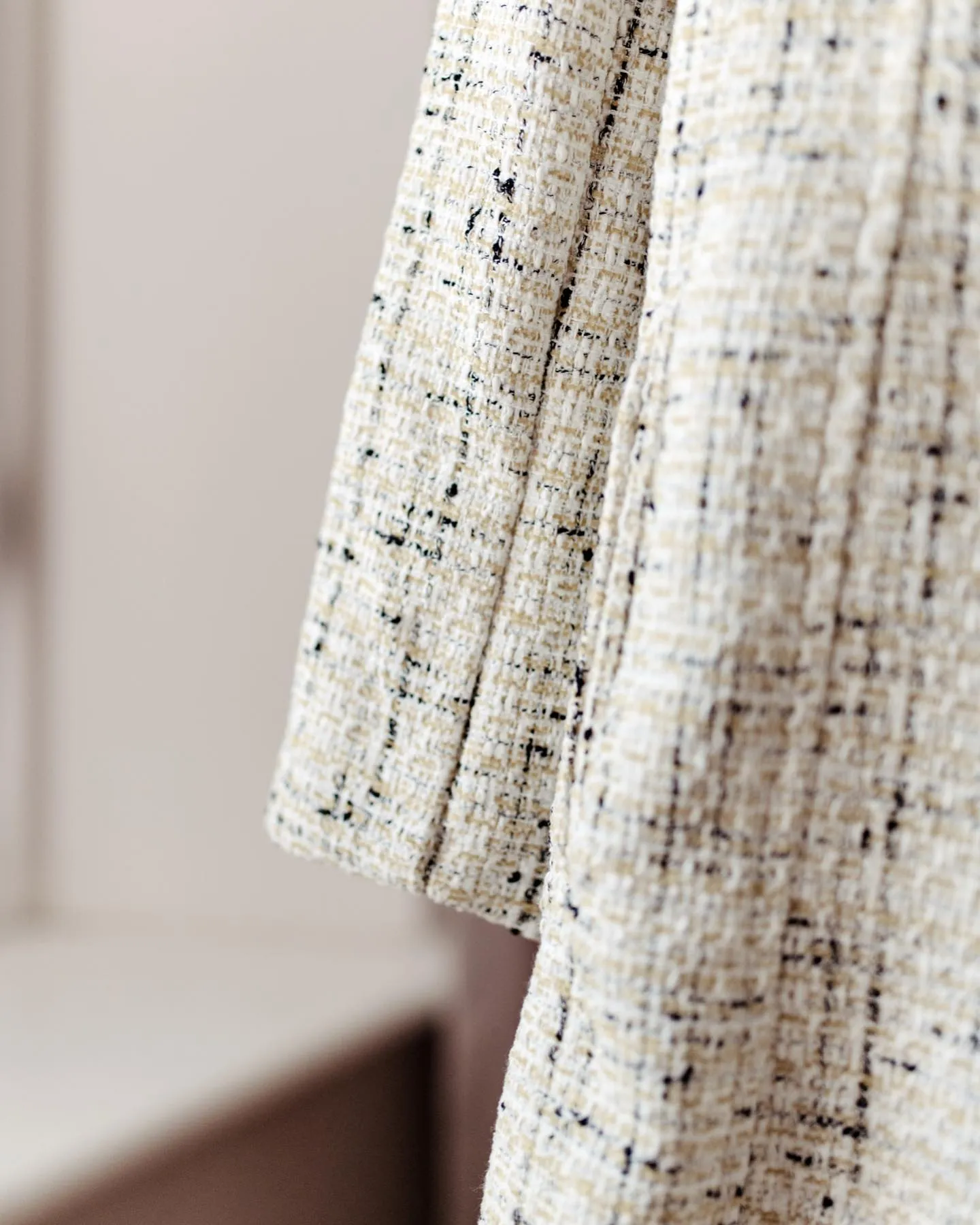 Kelly Coat | Yellow Bouclé