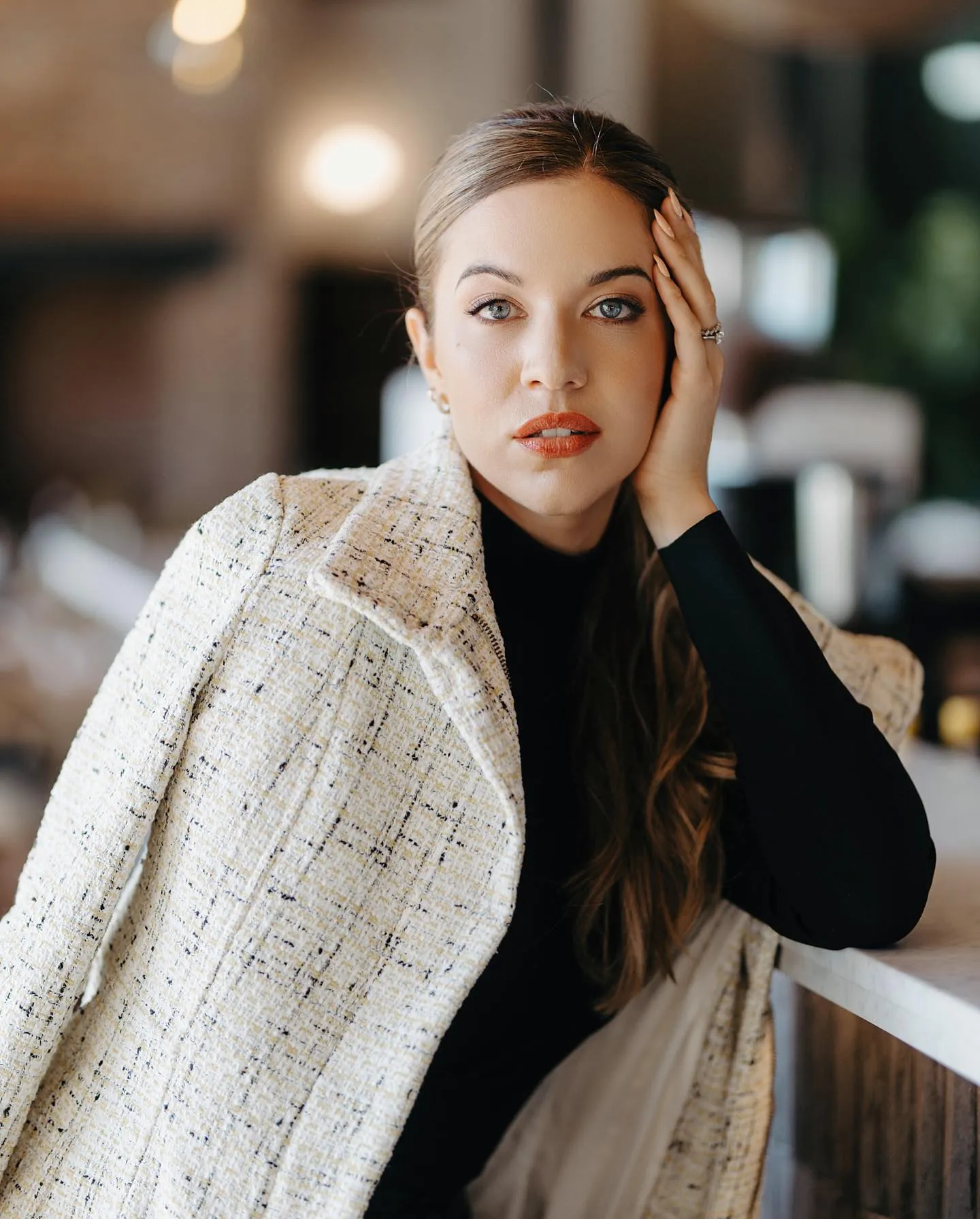 Kelly Coat | Yellow Bouclé