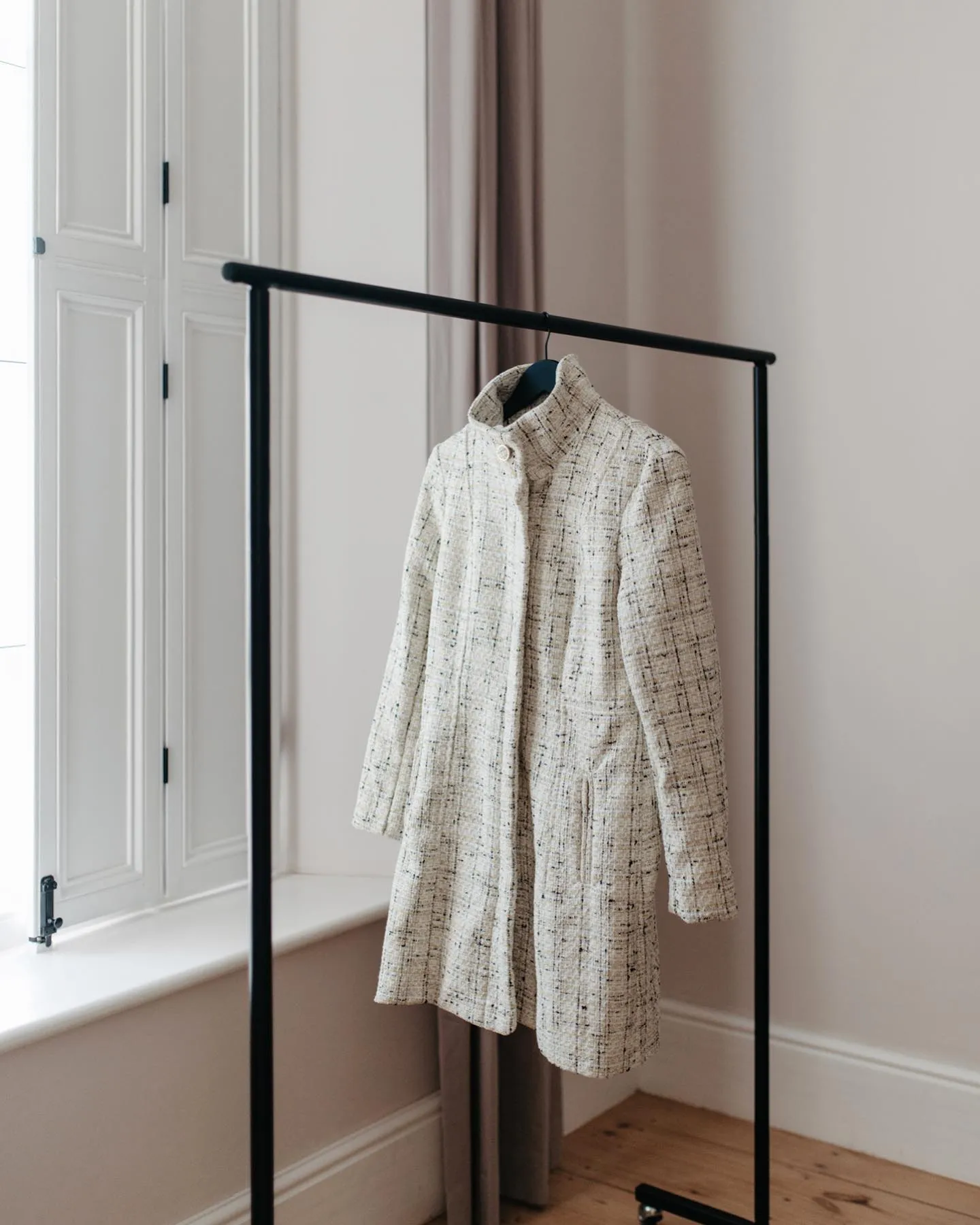 Kelly Coat | Yellow Bouclé