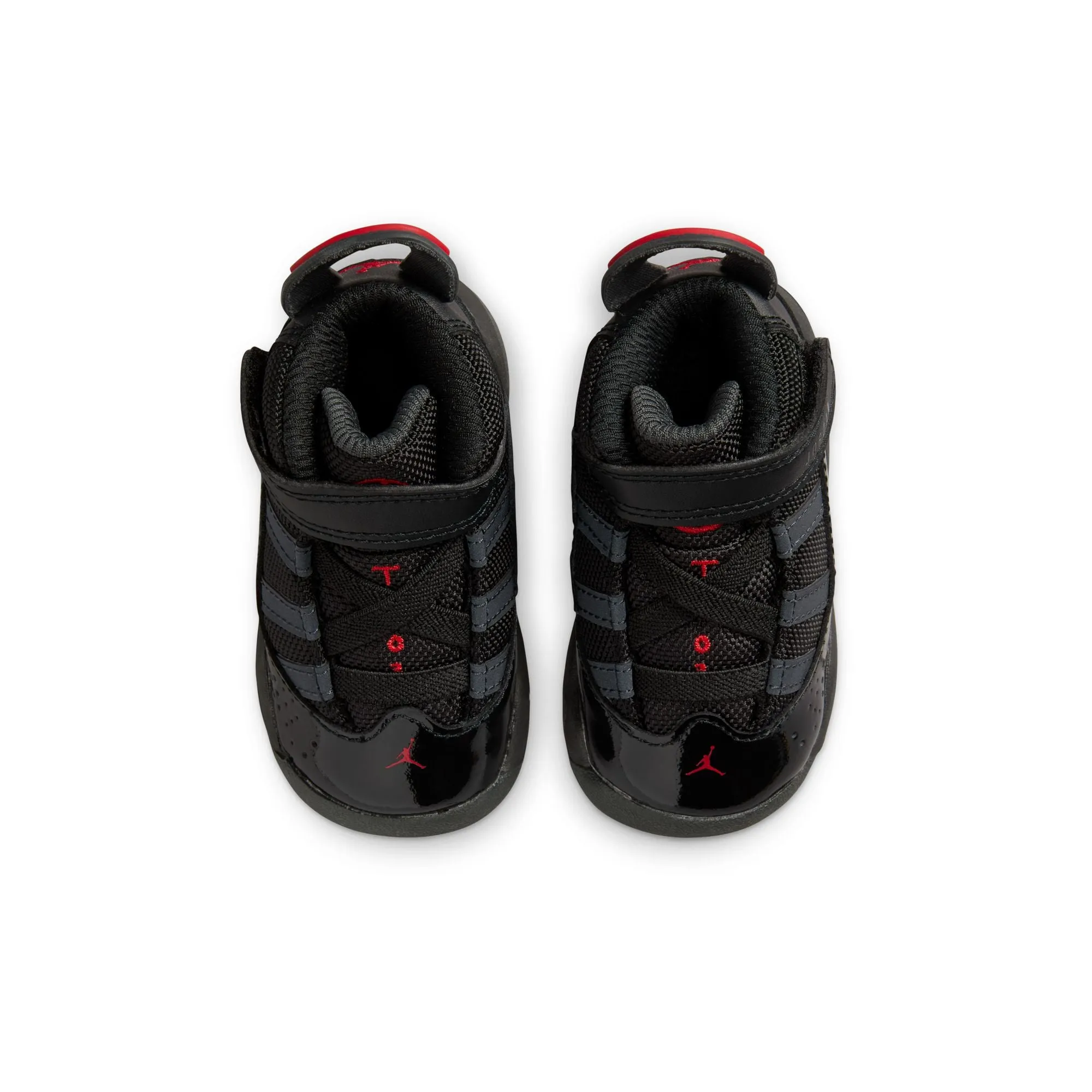 KIDS JORDAN 6 RINGS TD (BLACK/FIRE RED/ANTHRACITE)