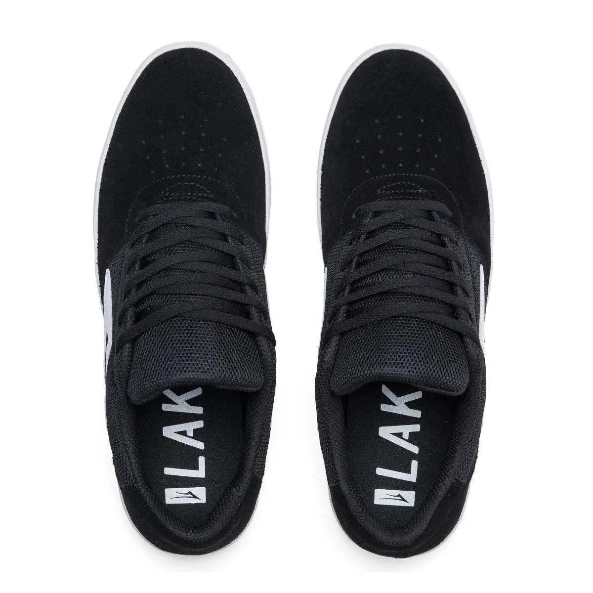 Lakai Brighton Black Suede Skate Shoes