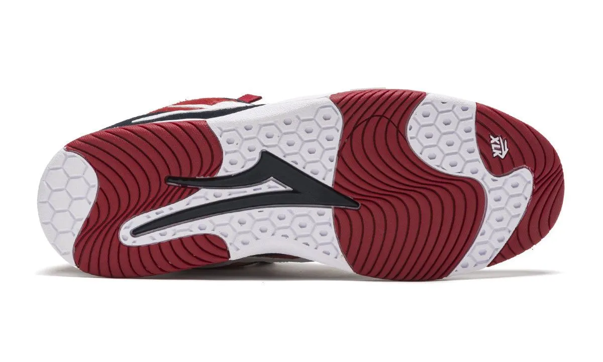 Lakai Evo 2.0 XLK Navy Red Suede Skate Shoes