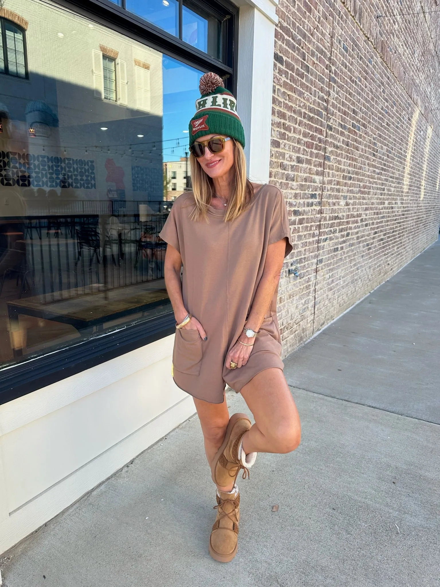 Lalamia | Luna Pocket Romper Cocoa