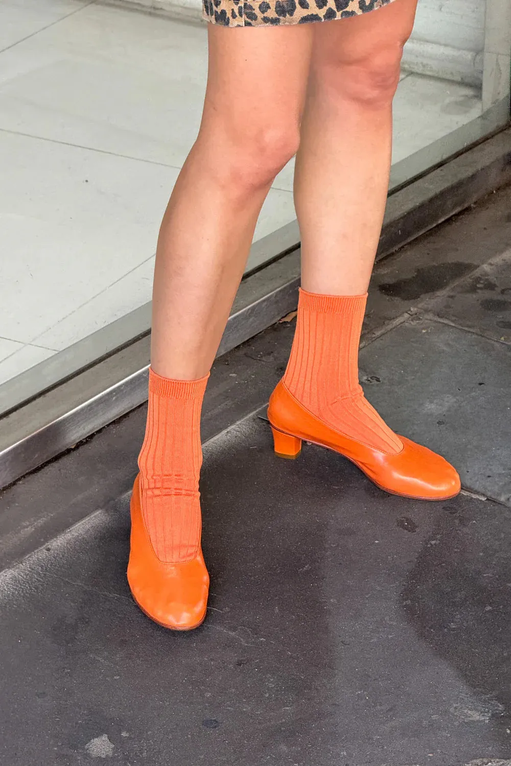 Le Bon Shoppe Her Socks MC Cotton // Tangerine