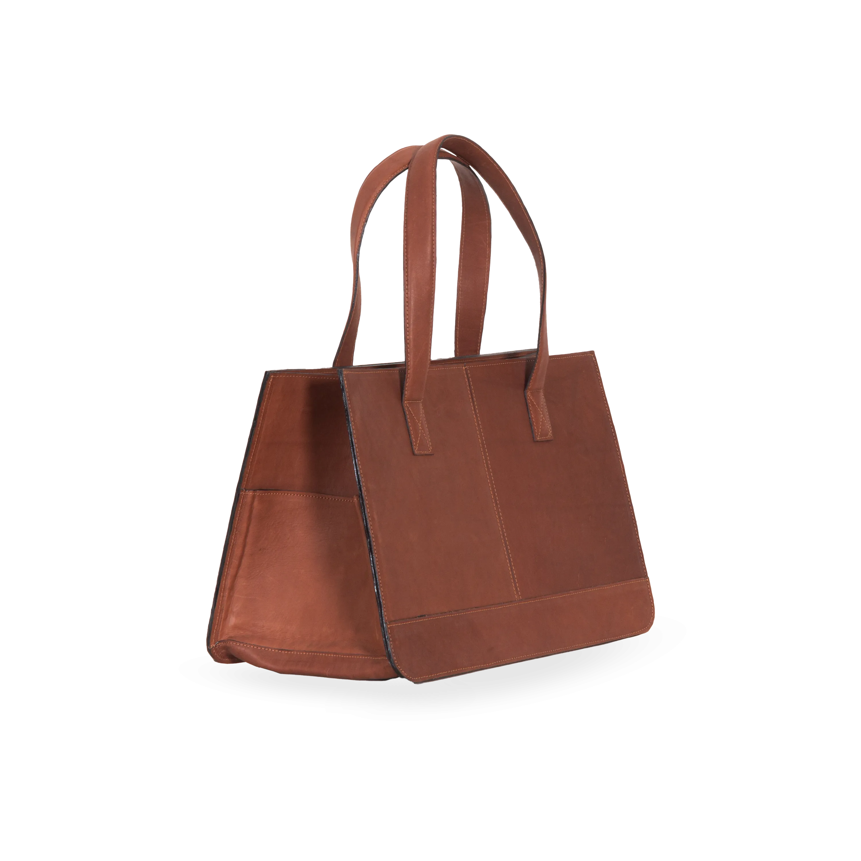 Leather Magazine Bag