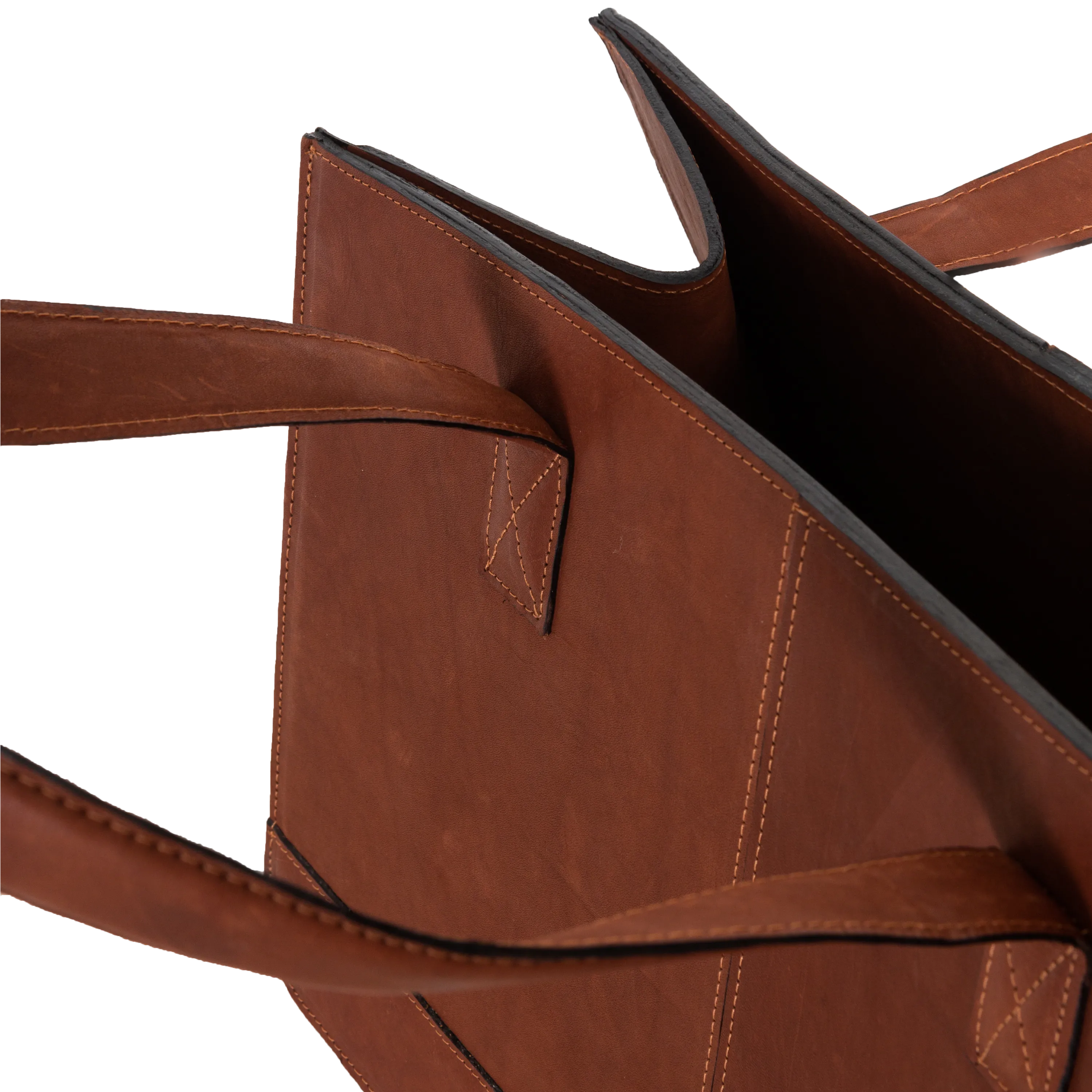 Leather Magazine Bag