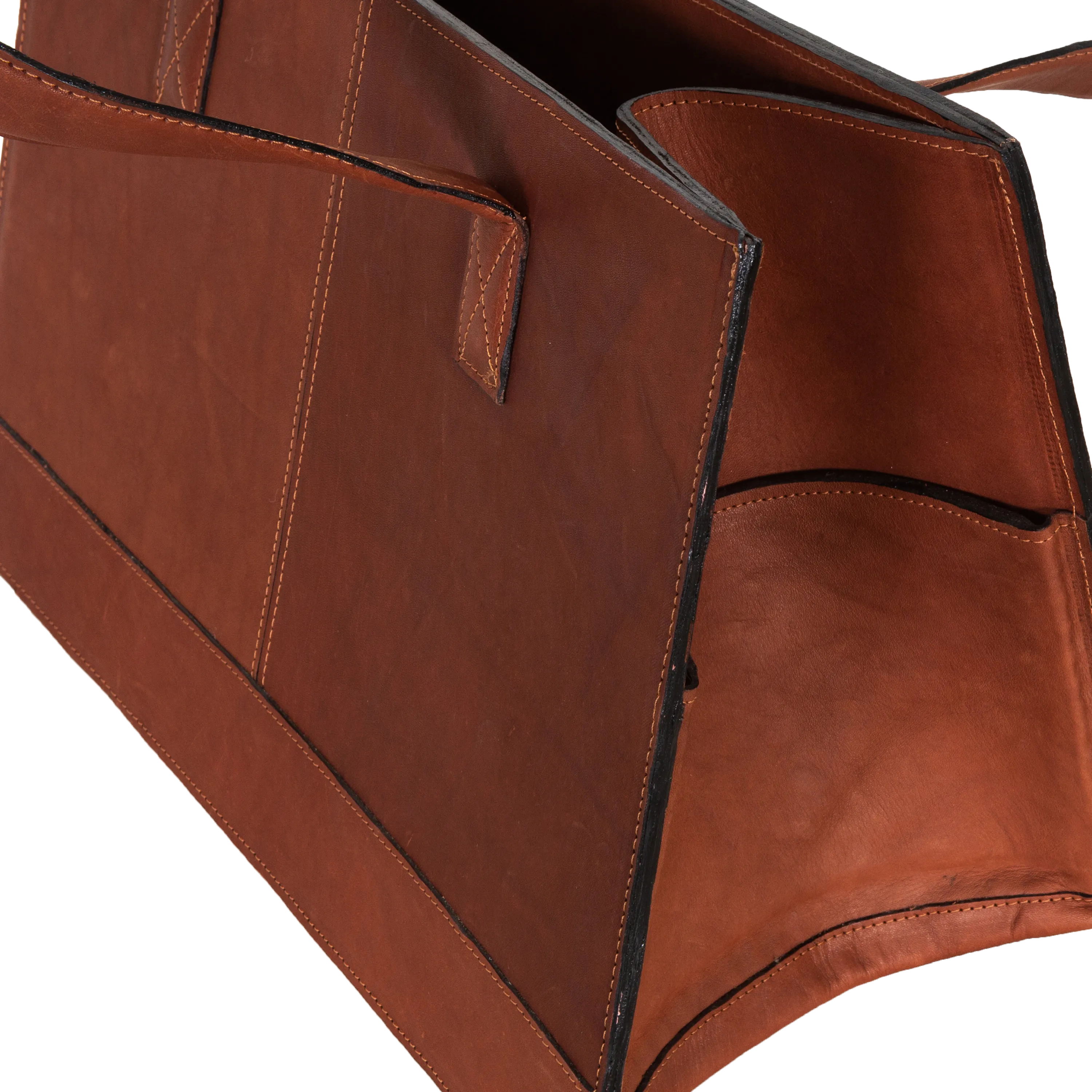 Leather Magazine Bag