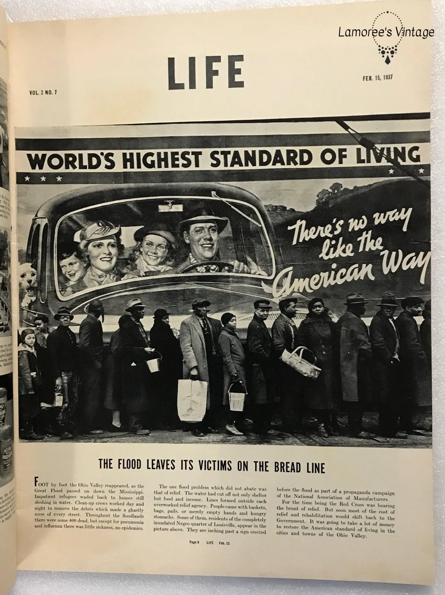 Life Magazine, February 15, 1937