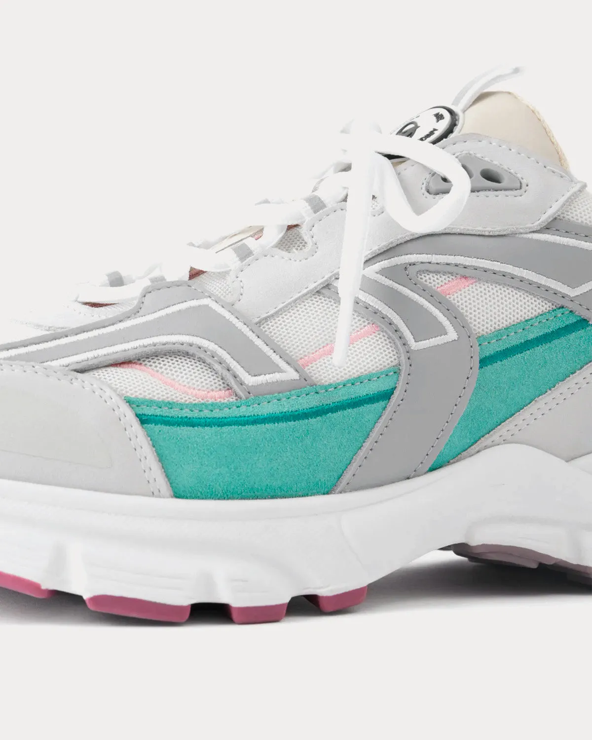 Marathon R-Trail White / Dusty Mint Low Top Sneakers