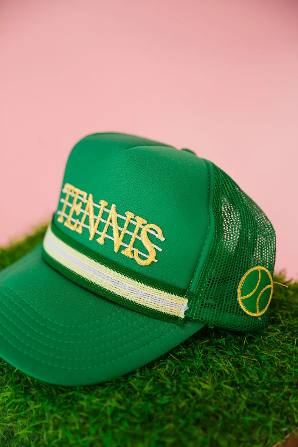 MATCH POINT GREEN TRUCKER HAT