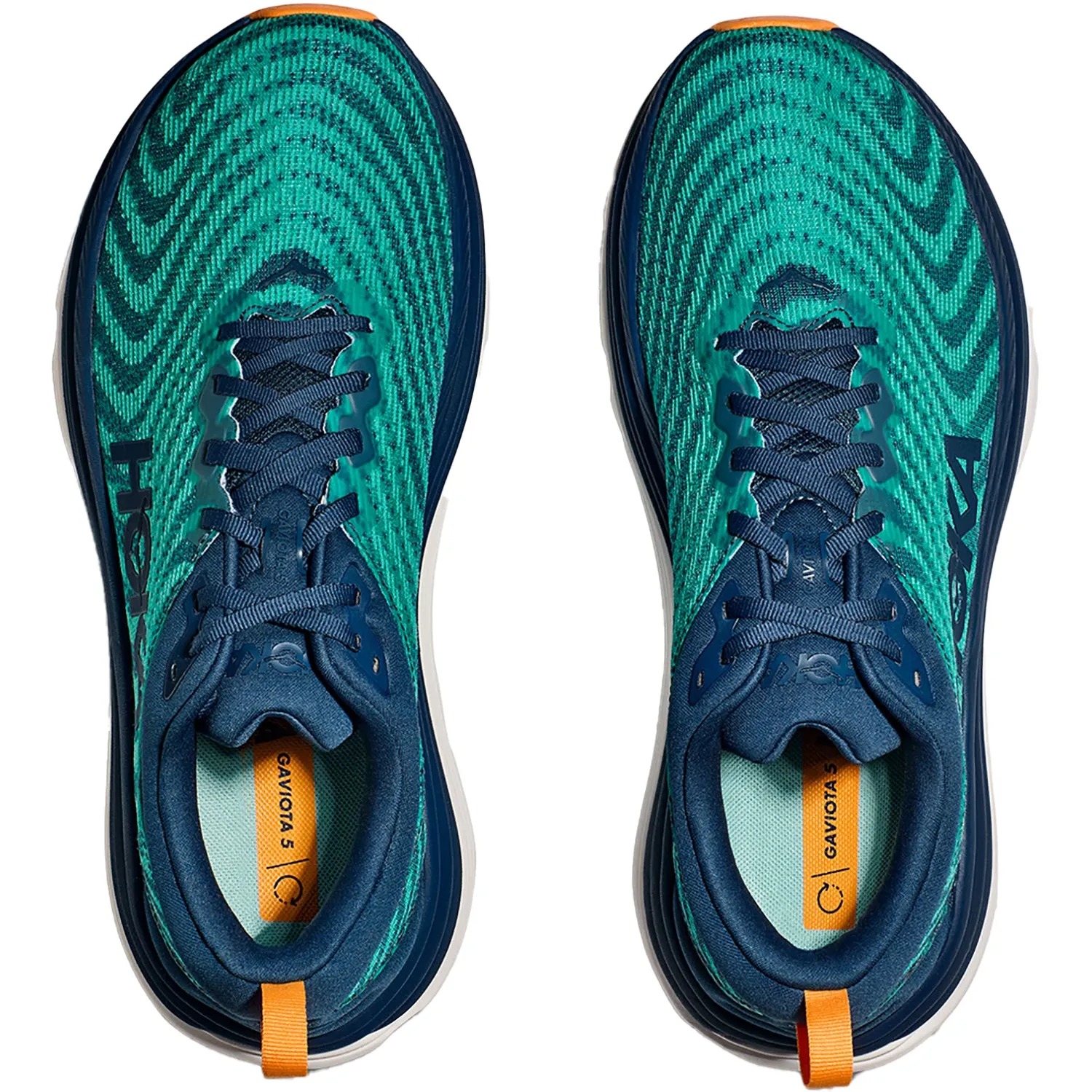 Men's Hoka Gaviota 5 Midnight/Oceanic Mesh