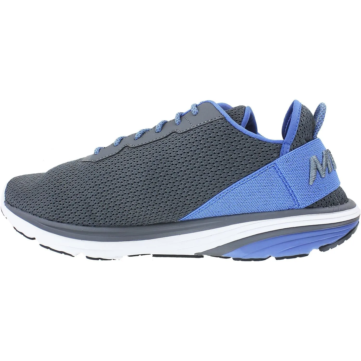 Men's MBT Gadi Grey/Light Blue Mesh