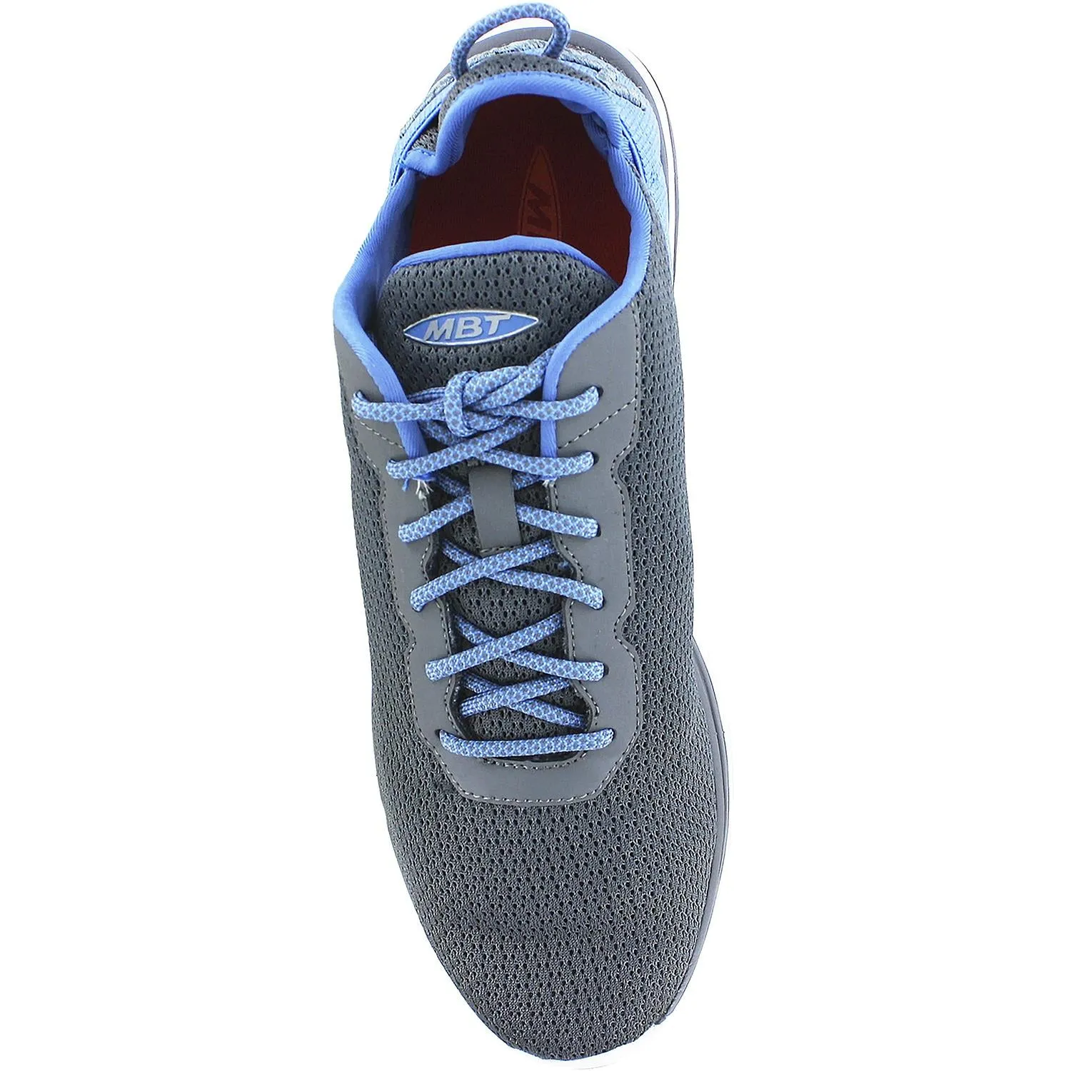 Men's MBT Gadi Grey/Light Blue Mesh