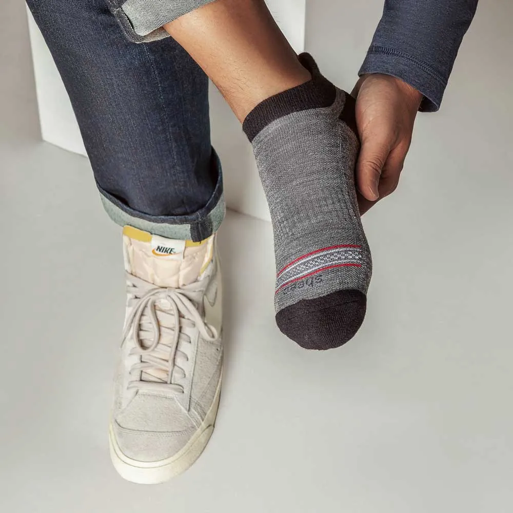 Merino Wool No Show Blister Tab | Combo 4 Pairs