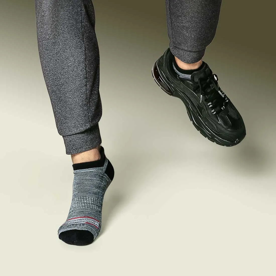 Merino Wool No Show Blister Tab | Combo 4 Pairs