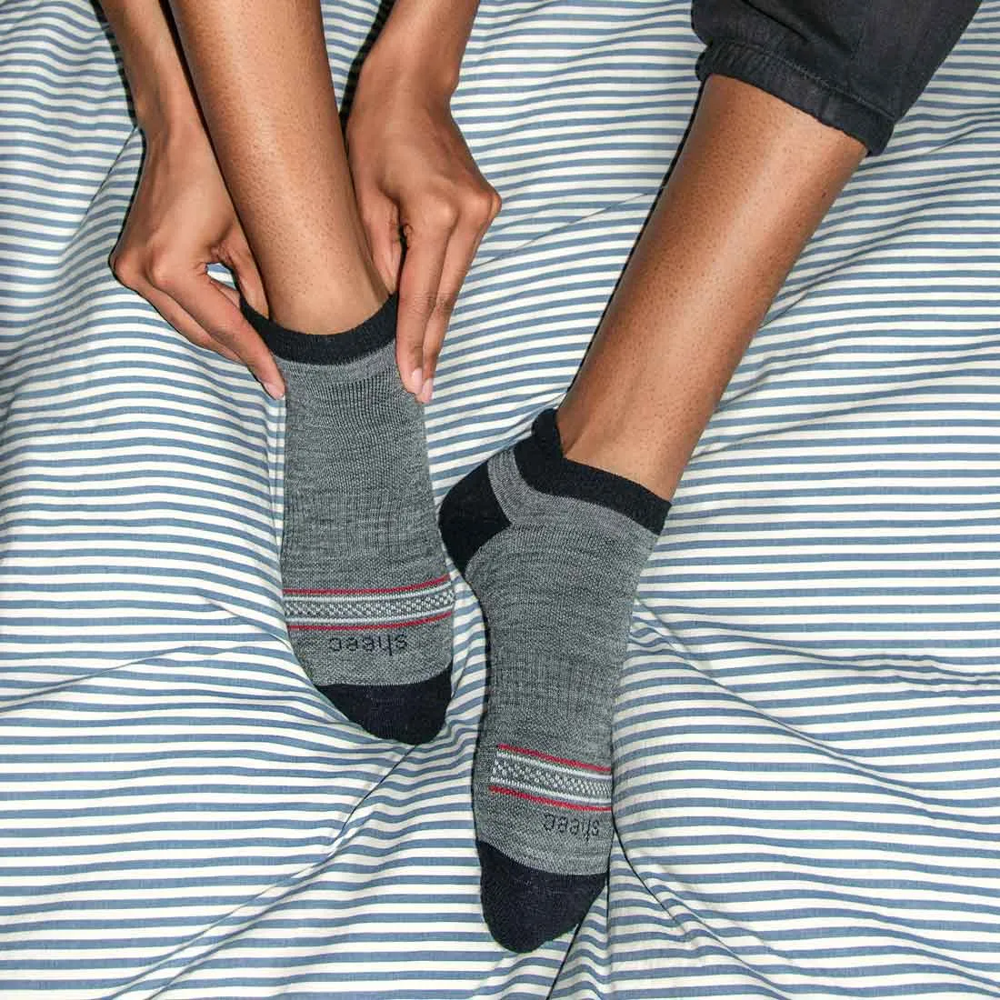 Merino Wool No Show Blister Tab | Combo 4 Pairs