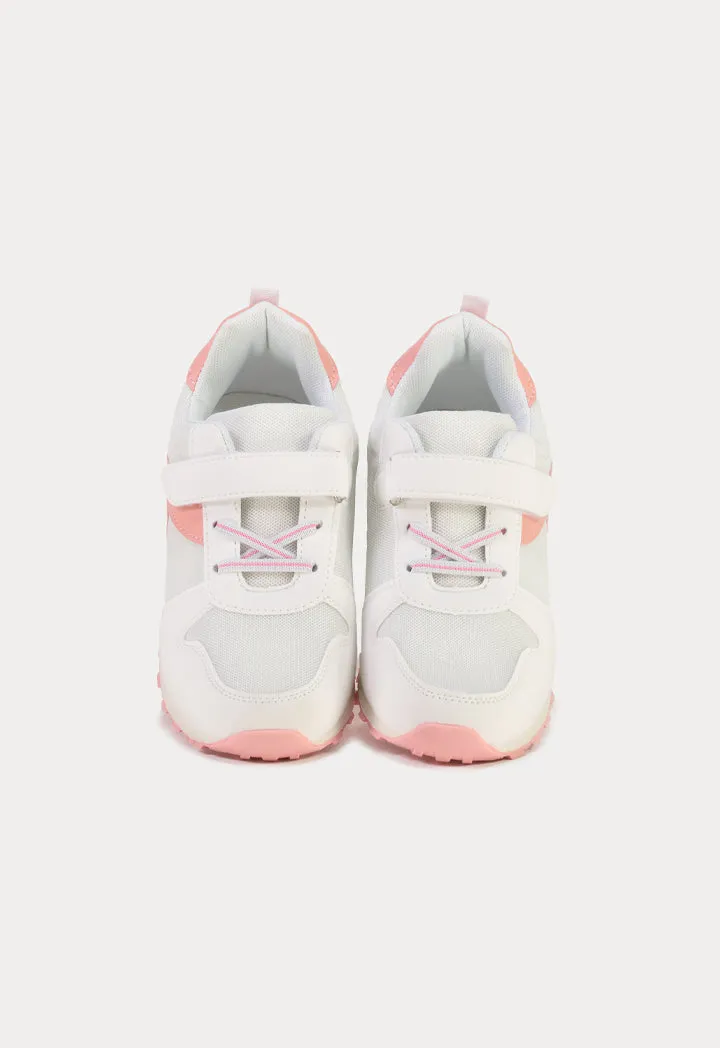 Mesh Velcro Lace Up Strap Sneaker