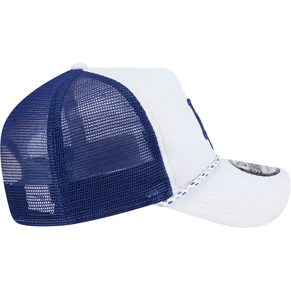 MLB Los Angeles Dodgers New Era Court Sport 9FORTY A-Frame Adjustable Hat