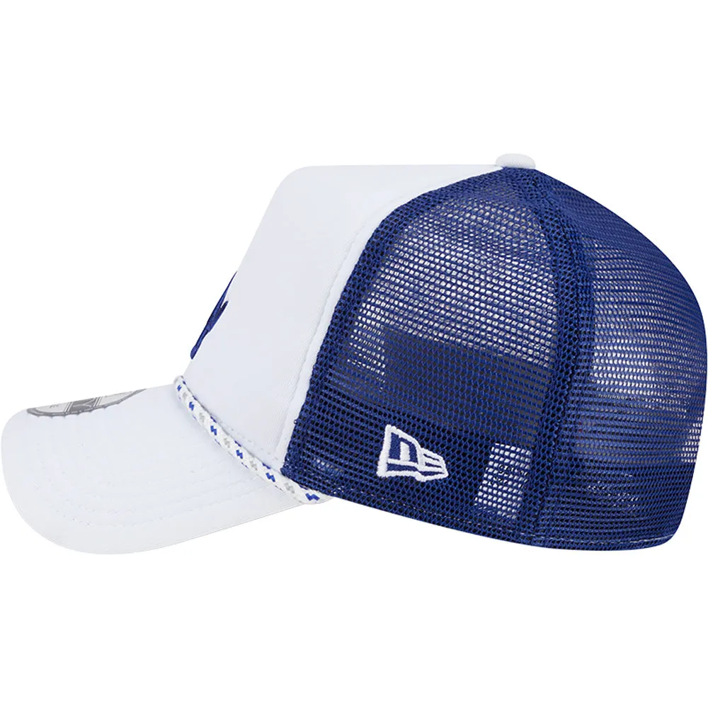 MLB Los Angeles Dodgers New Era Court Sport 9FORTY A-Frame Adjustable Hat
