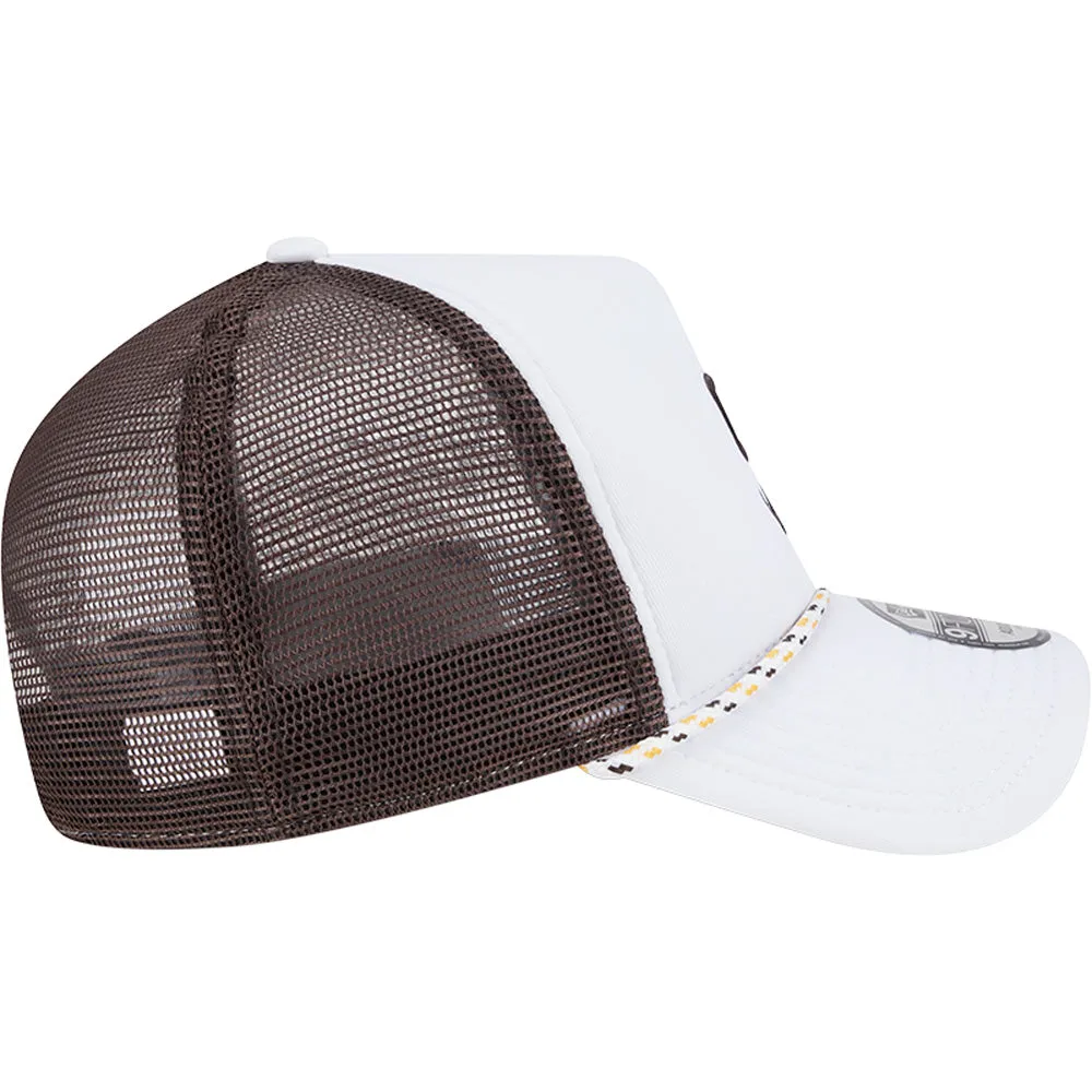 MLB San Diego Padres New Era Court Sport 9FORTY A-Frame Adjustable Hat