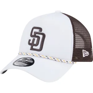 MLB San Diego Padres New Era Court Sport 9FORTY A-Frame Adjustable Hat