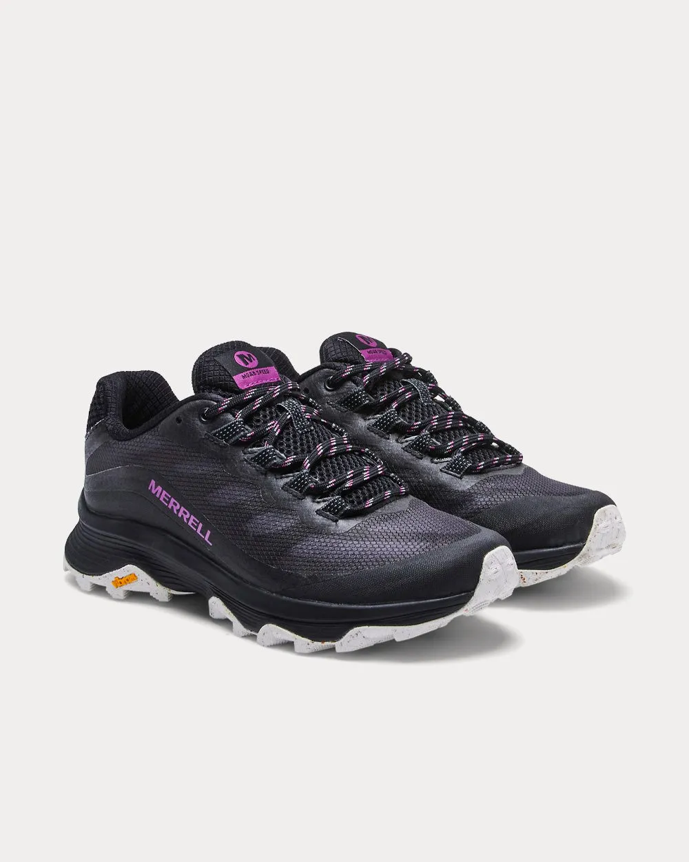 Moab Speed Black / Purple Low Top Sneakers