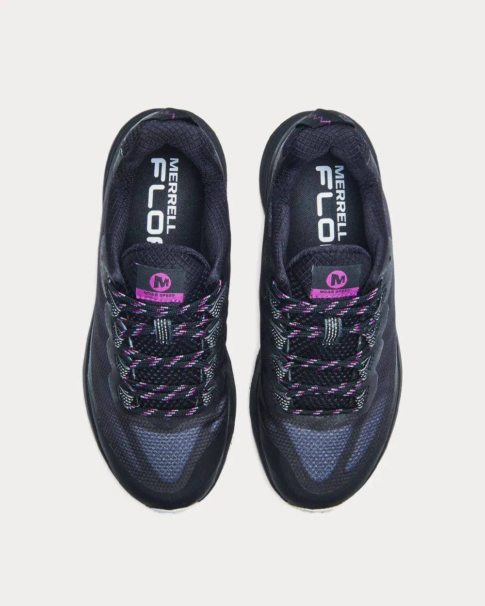 Moab Speed Black / Purple Low Top Sneakers