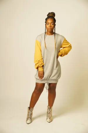 MUSTard HAVE Weekend Sweatshirt Dress