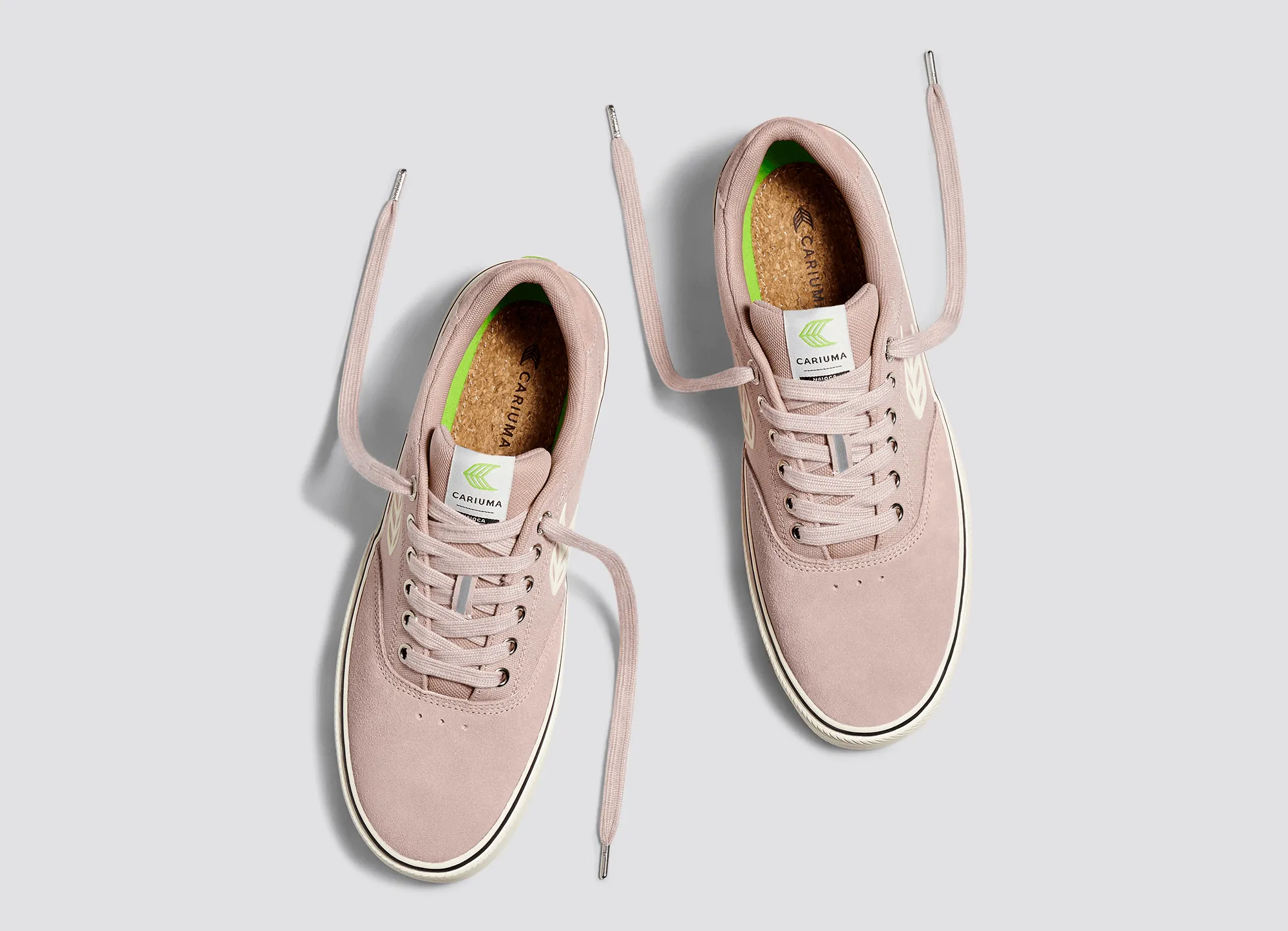 NAIOCA Skate Rose Suede and Canvas Ivory Logo Sneaker Men