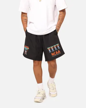 National Collegiate Athletic Association Florida Gators Nylon Golf Shorts Vintage Black