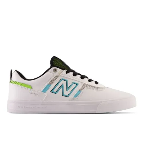 NEW BALANCE 306WAV WHITE WITH AQUA SKY 8