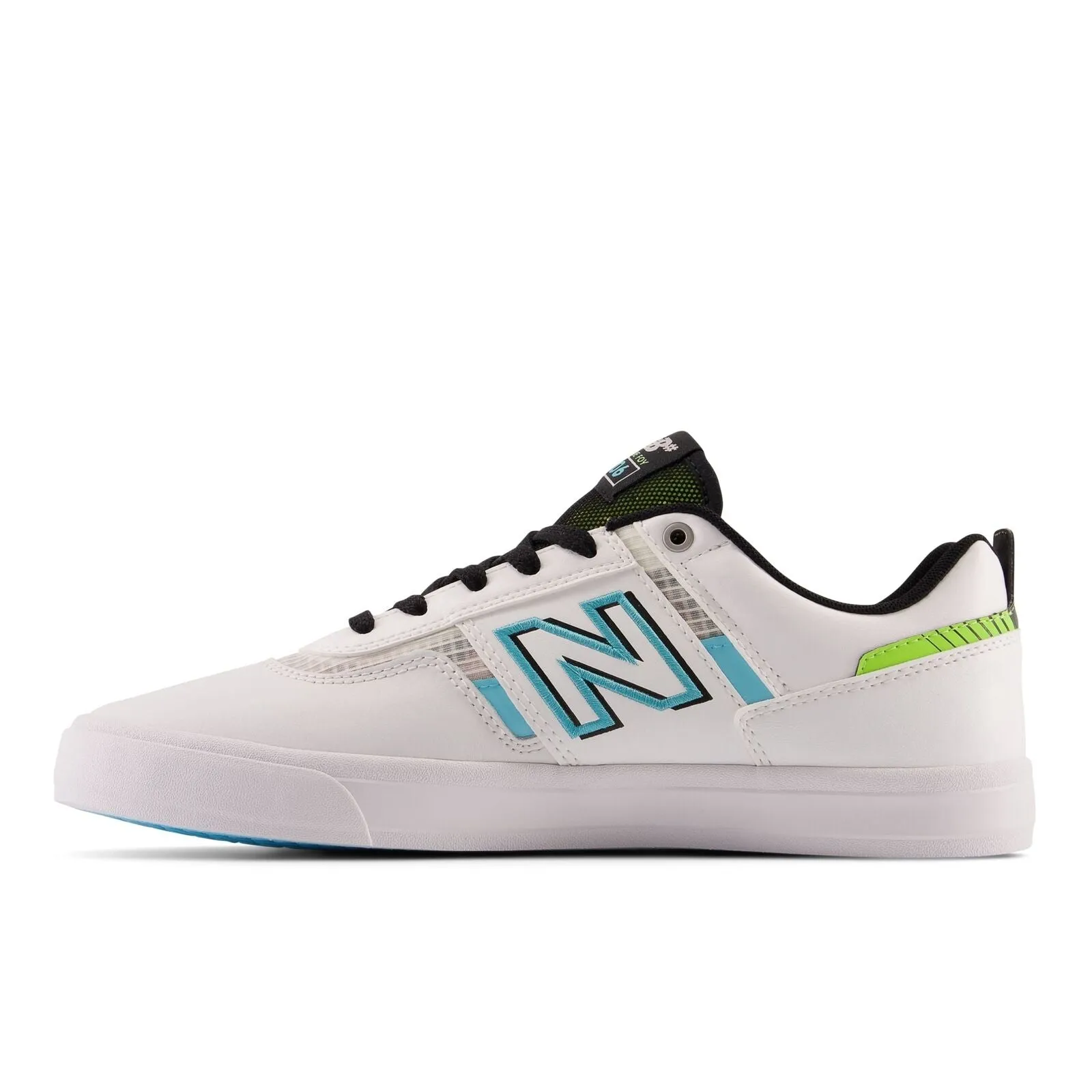 NEW BALANCE 306WAV WHITE WITH AQUA SKY 8