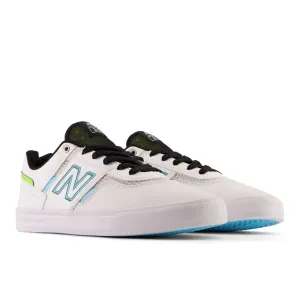 NEW BALANCE 306WAV WHITE WITH AQUA SKY 8