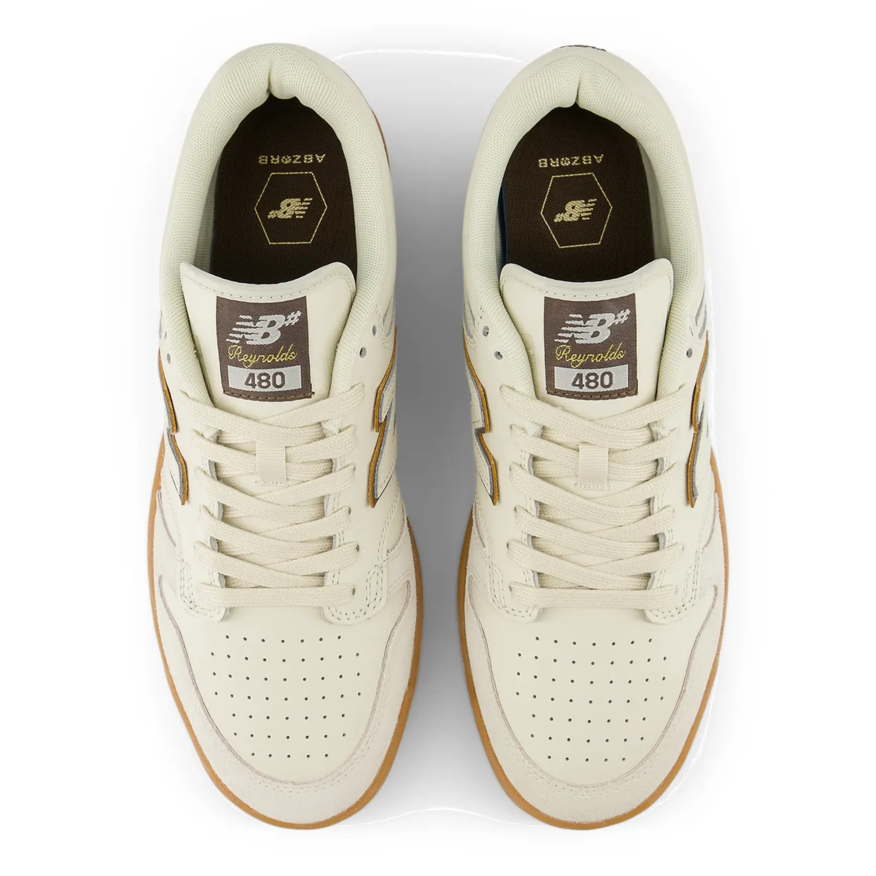 New Balance Numeric Men's 480 Sea Salt Brown Shoes