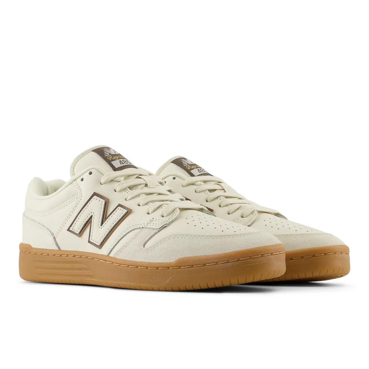 New Balance Numeric Men's 480 Sea Salt Brown Shoes